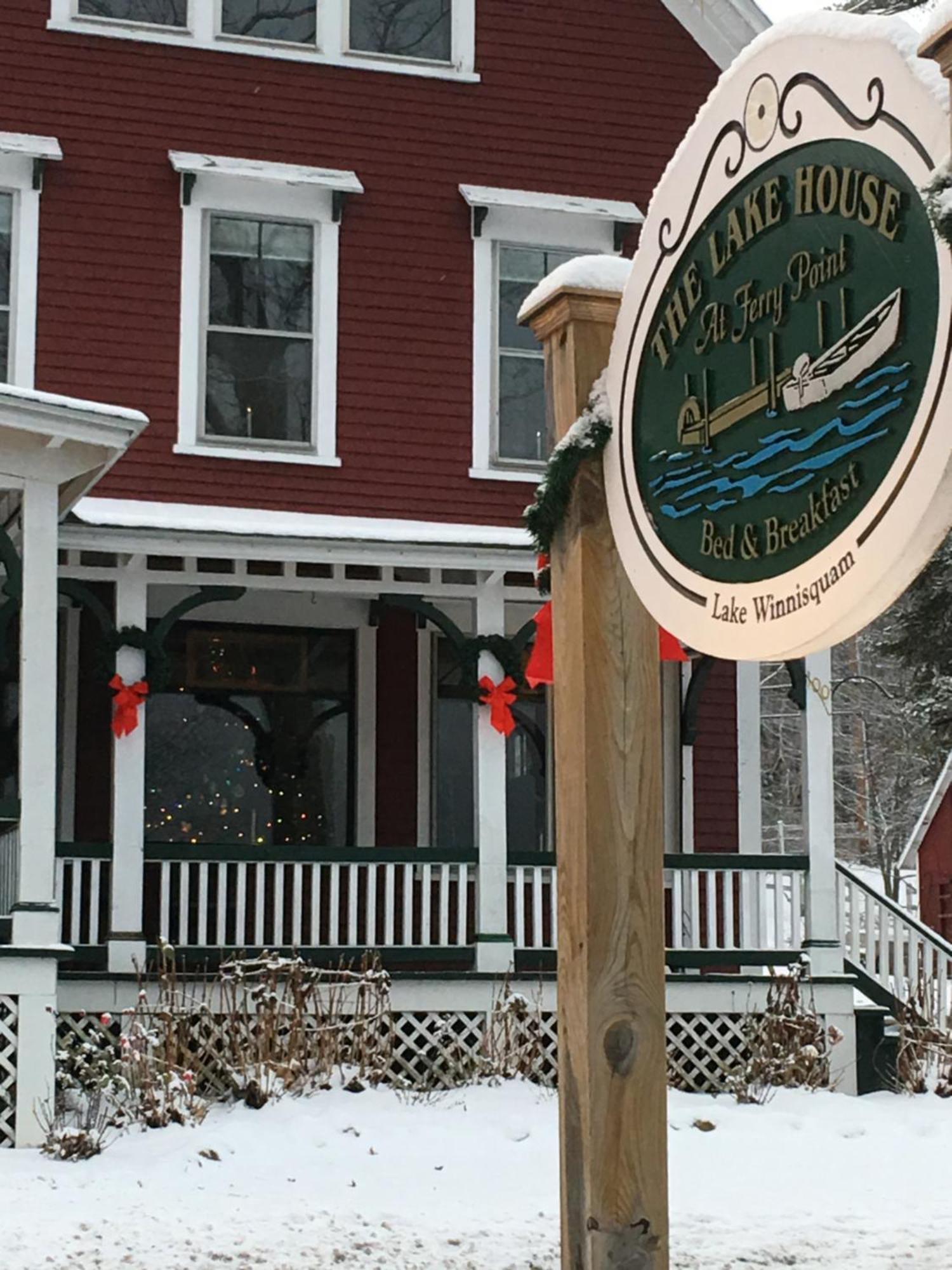 Lake House At Ferry Point Sanbornton Exterior foto